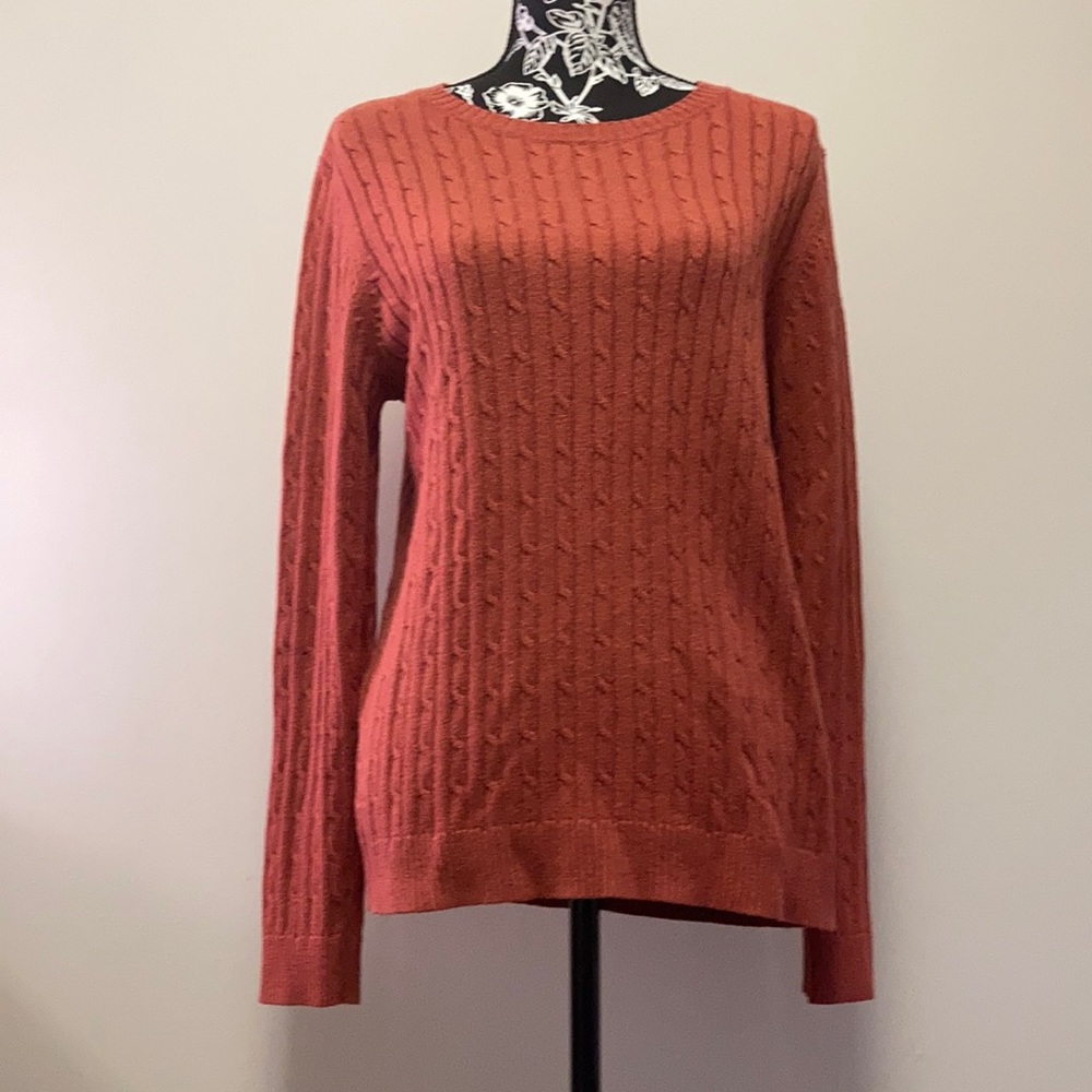 Croft & Barrow Sweater for Women/Orange/Medium